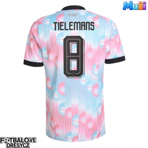 Belgie Youri Tielemans #8 Venkovní Dres MS 2026 Krátký Rukáv